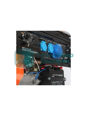 Электрогенератор бензиновый Patriot GP 7210AE, 6.5 кВт, 78 дБ, 81 кг