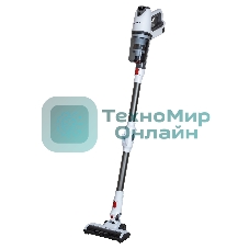 Пылесос вертикальный SUPRA VCS-5083 белый, питание от аккумулятора, 350 Вт, уборка сухая, пылесборник 0.6 л, работа от АКБ max 30 мин.