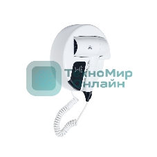 Фен Puff 1202B белый, 1200 Вт