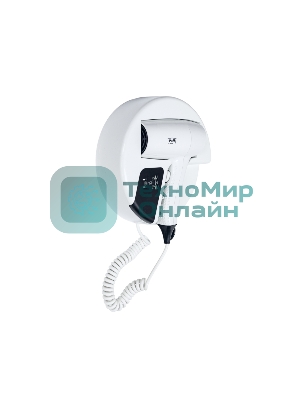 Фен Puff 1202B белый, 1200 Вт