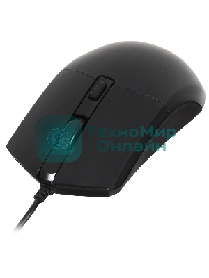 Мышь проводная Oklick 207M черный, 2400 dpi, USB, кнопки - 4