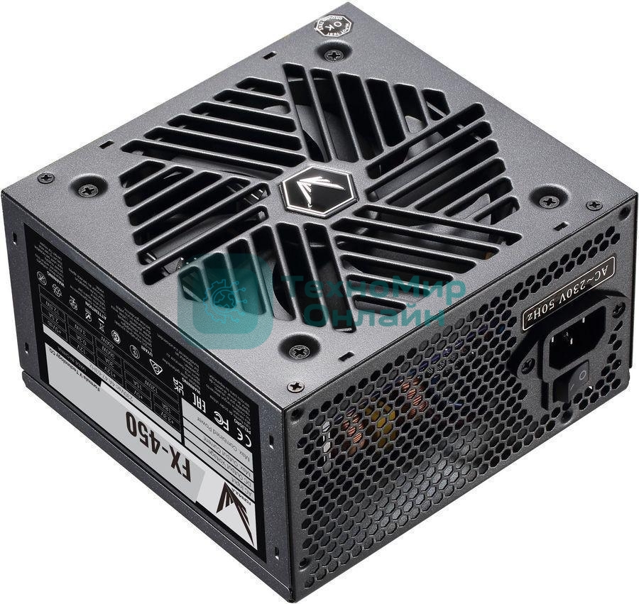 Блок питания Aerocool/Formula FX-450 RTL, 450Вт, 120мм, черный