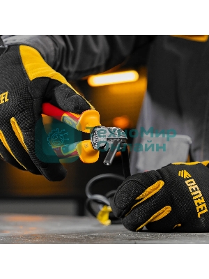 Бокорезы Denzel диэлектрические рукоятки, до 1000 В, трехкомпонентные рукоятки, 180 мм