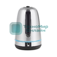Чайник электрический BQ KT1725SW стальной/черный