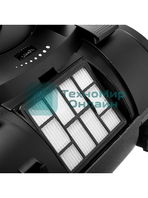 Пылесос циклонного типа BRAYER, 2200Вт, 4л, всасыв 420 Вт, Hepa, телес, 5м, паркетная щетка