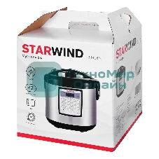 Мультиварка Starwind SMC4201 5л 700Вт серебристый/черный