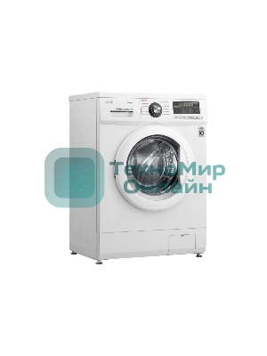 Стиральная машина LG F1296NDS0 белый, загрузка фронтальная 6 кг, 1200 об/мин., класс: А