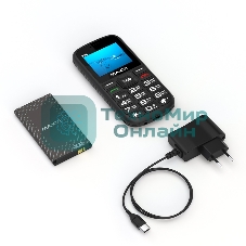 Мобильный телефон Maxvi B201 черный