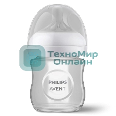 Бутылочка для кормления Philips SCY930/01 Avent NATURAL Response 125 мл, 1 шт, стекло