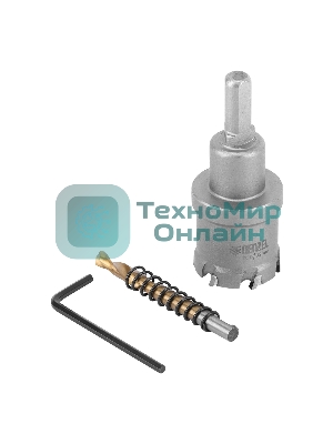 Коронка по металлу Denzel твердосплавная, 32 мм