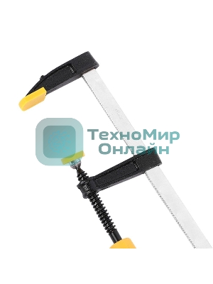 Струбцина F-образная Deli DL110830 300x80 мм, макс. усилие зажима 1500N, резьба 9,5мм