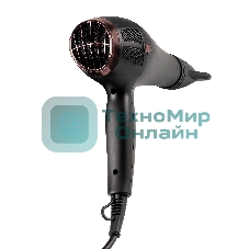 Фен Galaxy Line GL 4356 черный, 2400 Вт, ионизация