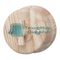 Выключатель поворотный Bironi B1-202-13 2-кл. ОП Лизетта 10А IP20 ретро 4 полож. ABS-пластик карельская сосна