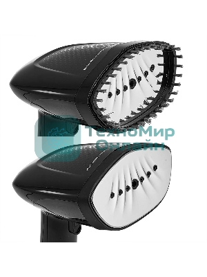 Отпариватель Delta LUX DE-3200P черный, 1500 Вт, 30 г/мин, 400 мл