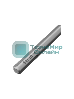 Сверло спиральное по металлу Denzel 7,5 х 156 мм, Р6М5, Golden Tip, удлиненное