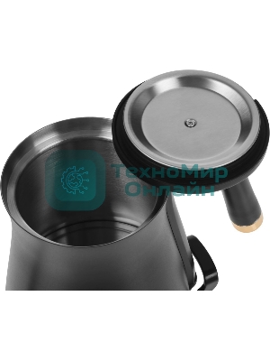 Чайник электрический Hyundai HYK-S5500 0.7 л, 1000 Вт, черный