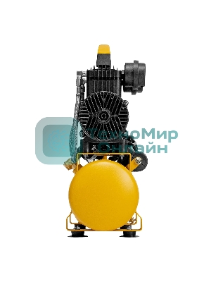 Компрессор безмасляный малошумный Denzel DLP-950/10, 950 Вт,10 л, 2850 об/мин, 170 л/мин