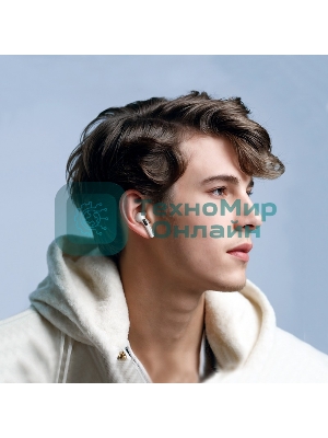 Наушники TWS Hoco EW72 Lite белый, вкладыши, Bluetooth, до 4 ч.