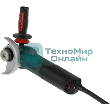 Шлифмашина угловая Metabo WEV 15-125 Quick 600468000 1550вт, 125 мм, 3.5Нм, 11000 об/мин, вес 2.5 кг