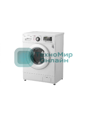 Стиральная машина LG F1296NDS0 белый, загрузка фронтальная 6 кг, 1200 об/мин., класс: А