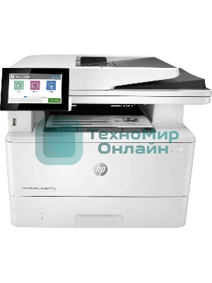 МФУ лазерное HP LaserJet Enterprise M430f (3PZ55A), A4, ч/б, печ. до 40 стр/мин., скан. до 29 стр/мин., 1200 x 1200 dpi (печать) 600x600dpi (скан), USB, RJ-45, Air Print, Mopria