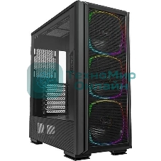 Компьютерный корпус Montech SKY TWO GX черный без БП ATX 3x140мм 2xUSB3.0 1xUSB3.1 audio bott PSU