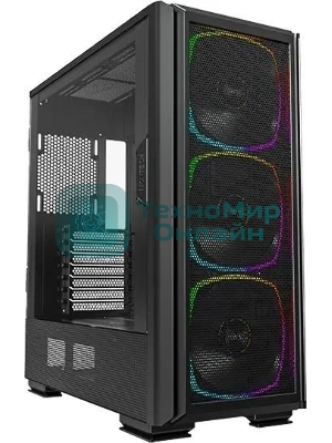 Компьютерный корпус Montech SKY TWO GX черный без БП ATX 3x140мм 2xUSB3.0 1xUSB3.1 audio bott PSU