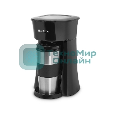 Кофеварка капельная Blackton Bt CM1114 черный/стальной, исп. кофе - молотый, 0,36 л, 650 Вт