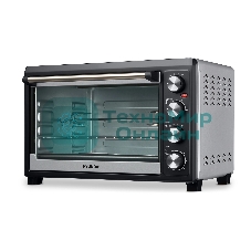 Мини-печь Hyundai MIO-HY076 45л. 2000Вт серебристый/черный