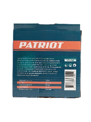 Щетка круглая витая (125х22.2 мм) EDGE by PATRIOT 813010011