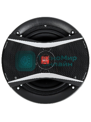 Колонки автомобильные ACV PI-623E 180Вт 88дБ 4Ом 16см (6.5дюйм) (ком.:2кол.) коаксиальные трехполосные