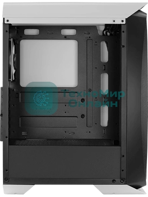 Компьютерный корпус Aerocool/Formula Aero One Frost-G-WT-v1 белый без БП ATX 4x120мм 2x140мм 2xUSB 3.0 audio bott PSU