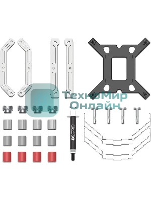 Устройство охлаждения(кулер) ID-Cooling SE-224-XTS Soc-AM5/AM4/1200/1700/1851 серебристый/черный 4-pin 29dB Al+Cu 220W 650gr Bulk (SE-224-XTS BULK)