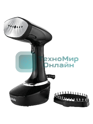 Отпариватель BBK EGS-1500 (B) черный, 1500 Вт, 25 г/мин, 400 мл