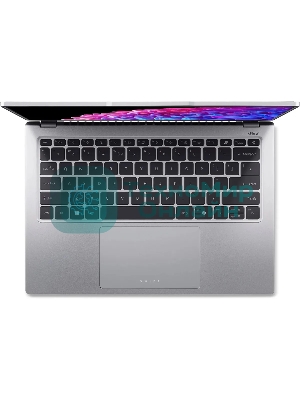 Ноутбук Acer Swift Go 14 SFG14-73-70EH серебристый NX.KSGCD.002 Core Ultra 7 155H 16Gb SSD 1Tb Intel Arc 14