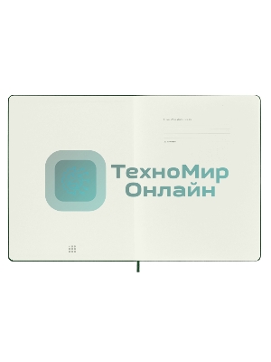 Блокнот Moleskine CLASSIC QP092K15 XLarge 190х250 мм, 192 страниц, нелинованный, твердая обложка, зеленый