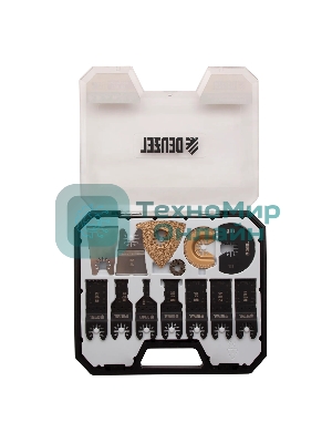 Набор насадок для МФИ Denzel универсальный, 15 шт.