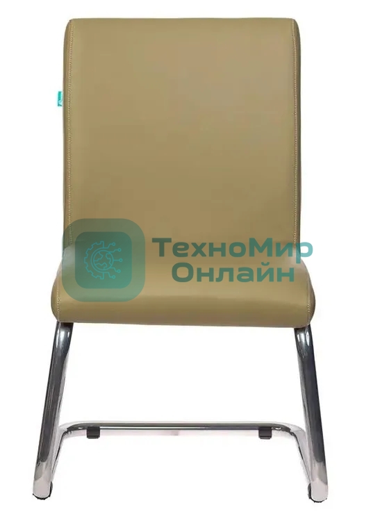 Кресло офисное Бюрократ CH-250-V зеленый искусственная кожа полозья