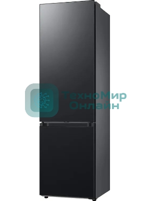 Холодильник Samsung RB38C7B4EB1/EF черный двухкамерный 276/114л морозилка снизу, No Frost