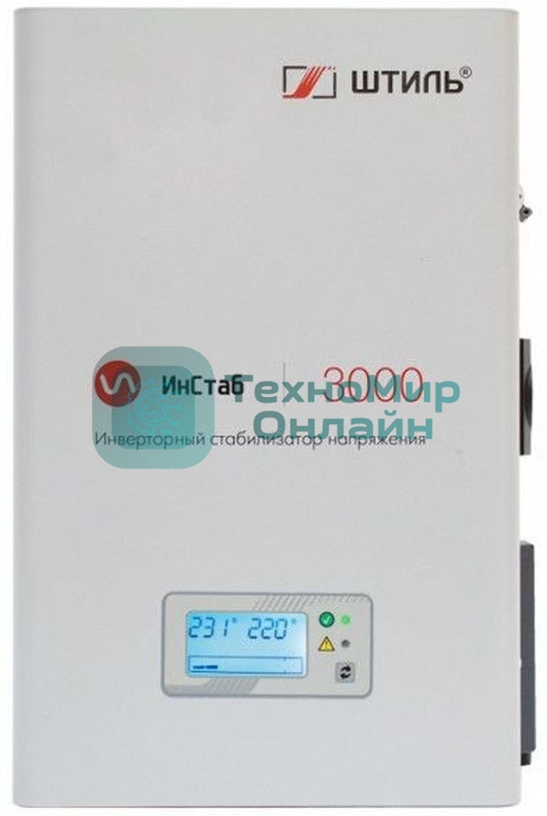 Стабилизатор напряжения Штиль ИнСтаб IS3000 2500Вт 3000ВА белый