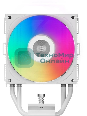 Устройство охлаждения (кулер) PcCooler R400 ARGB Soc-AM5/AM4/1200/1700/1851 белый 4-pin Al+Cu 180W Ret (R400-WHAWYX-US)