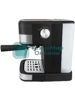 Кофеварка рожковая Centek CT-1171 черный, исп. кофе - молотый, 1.5 л, 1200 Вт, 20 бар