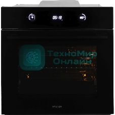 Духовой шкаф электрический Hyundai HEO 6752 BG черное стекло