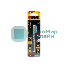 Сверло спиральное по металлу Denzel 3 х 100 мм, Р6М5, Golden Tip, удлиненное, 2 шт.