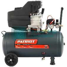 Компрессор поршневой безмасляный Patriot Professional 50-340, 340 л/мин, 8 бар, 2000 Вт, 50 л, быстросъемный 1/4