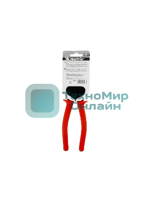 Плоскогубцы Matrix Econom 200 мм, шлифованные, пластмассовые рукоятки