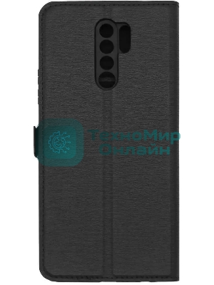 Чехол (флип-кейс) BORASCO для Xiaomi Redmi 9, черный