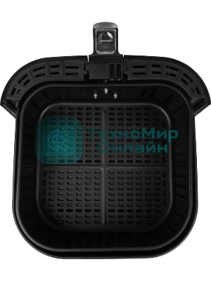 Аэрогриль Kitfort KT-2228 серебристый, 1700 Вт, 5.5 л, сенсор, 9 программ