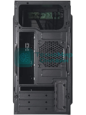 Компьютерный корпус KingPrice KPCC-MN209 черный без БП mATX 1x80мм 2x120мм 2xUSB 2.0 audio