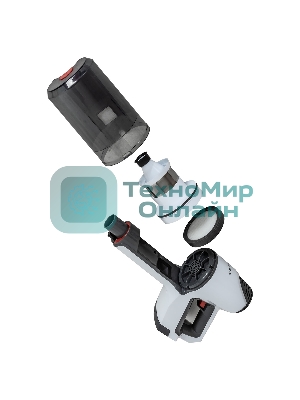 Пылесос вертикальный SUPRA VCS-5083 белый, питание от аккумулятора, 350 Вт, уборка сухая, пылесборник 0.6 л, работа от АКБ max 30 мин.